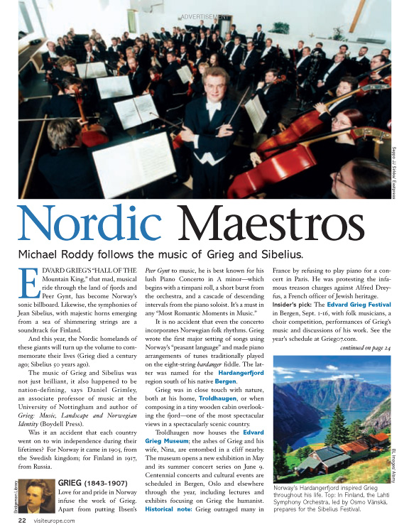 Visit Europe Magazine - Nordic Maestros