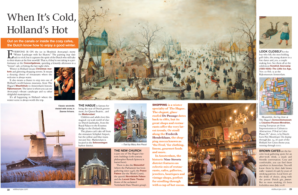 VisitEurope Magazine Holland 